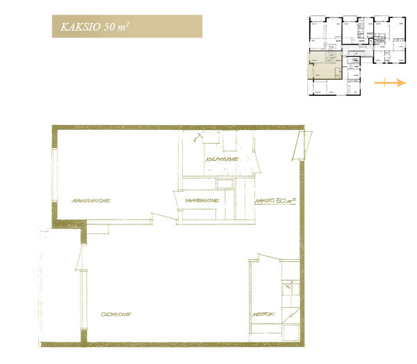 KAKSIO 50 m2 KAKSIO 50 m2